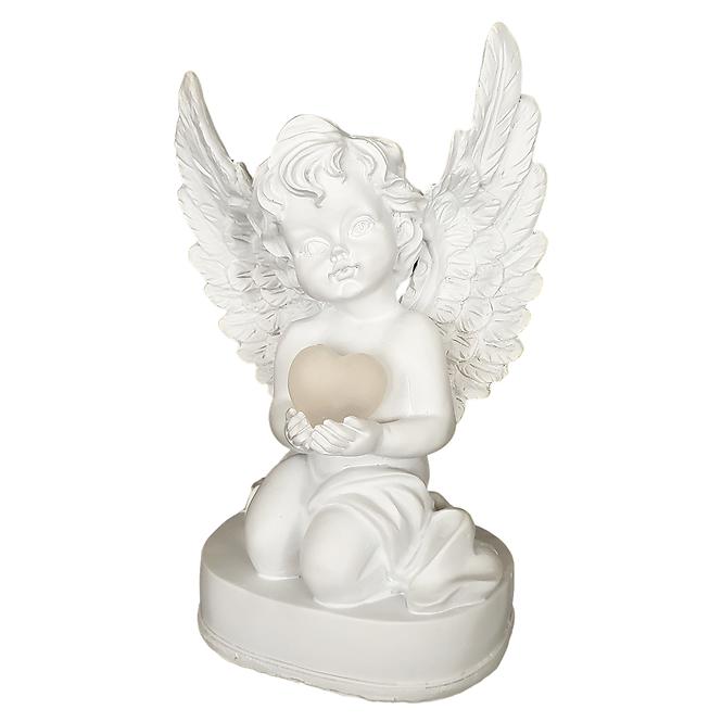 Anjel LED so srdcom 1/20 / ANG-BAT na batérie,2