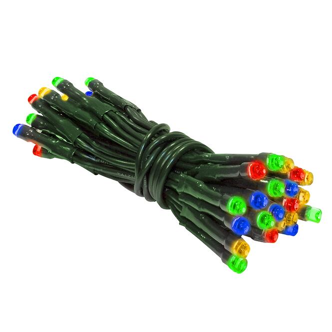 Vianočné svetielka LED 50l na bat zew. Z prog i tim 5/21/bat/m,2