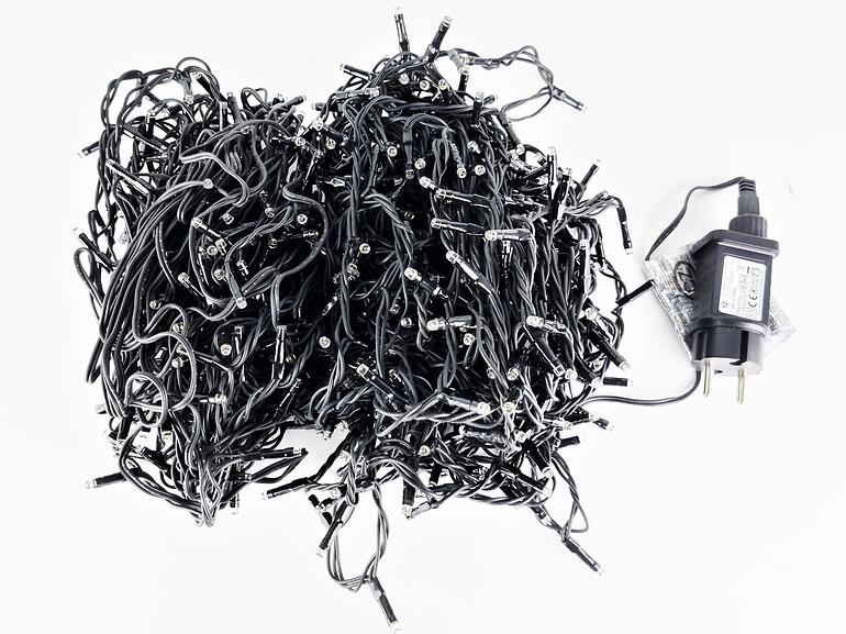 Vianočné LED svetielka 600l vonkajšie trans+tim+flesh 50/21/fle/ww,4