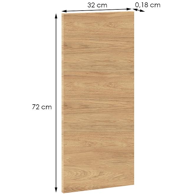 Panel bočný horný Campari 72/32 hikora