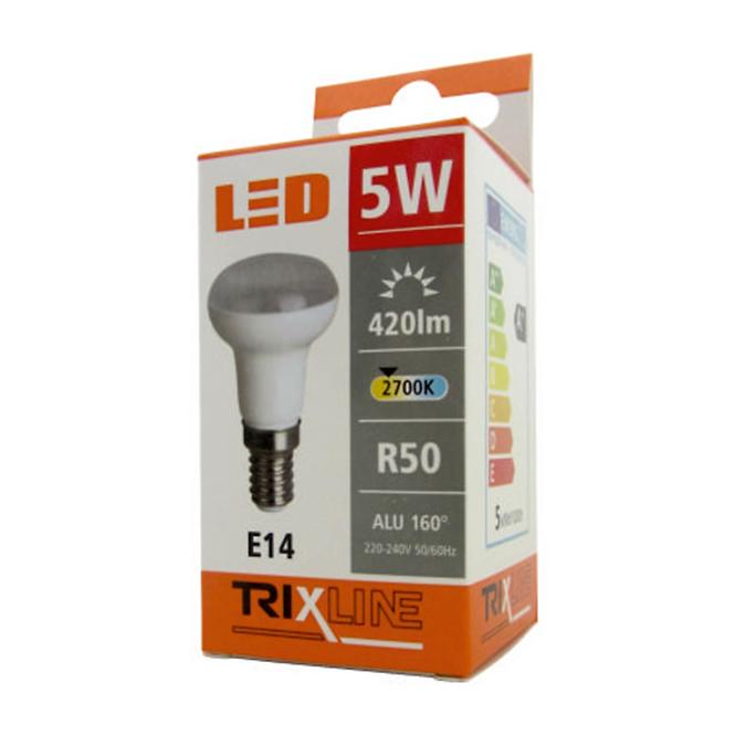 Žiarovka BC 5W TR LED E14 R50 2700K TRIXLINE