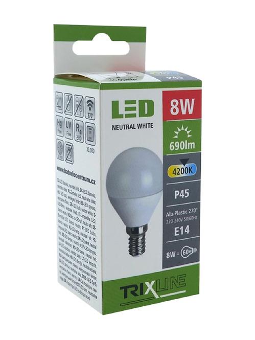 Žiarovka TR LED P45 8W 4200K 688lm E14