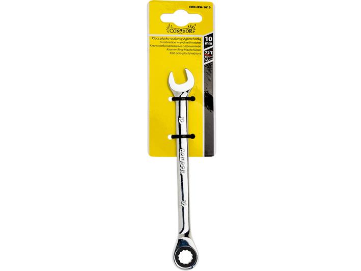 Kľúč račňový očkoplochý 10 mm CON-IRW-1010
