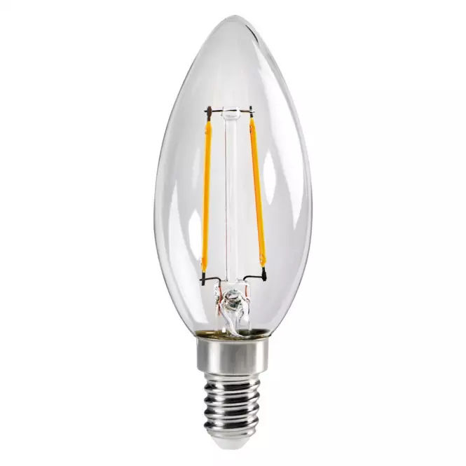 Žiarovka FILAMENT XLED C35 E14 2.5W WW 29617,2