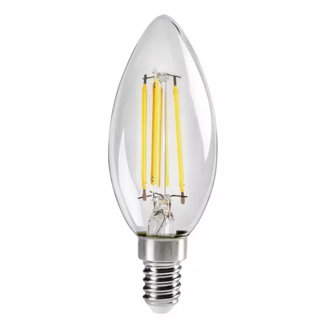 Žiarovka FILAMENT XLED C35 E14 4.5W NW 29619
