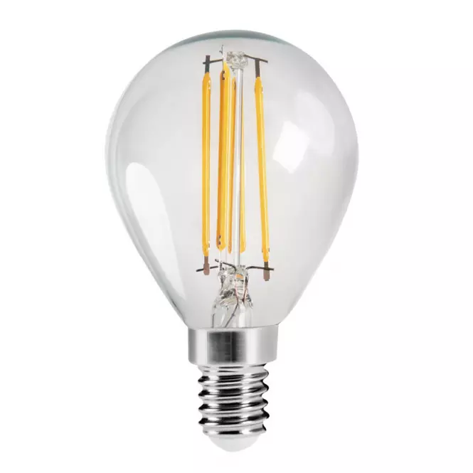 Žiarovka FILAMENT G45 E14 4.5W WW 29624