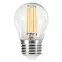 Žiarovka FILAMENT G45 E27 4.5W WW 29625,2