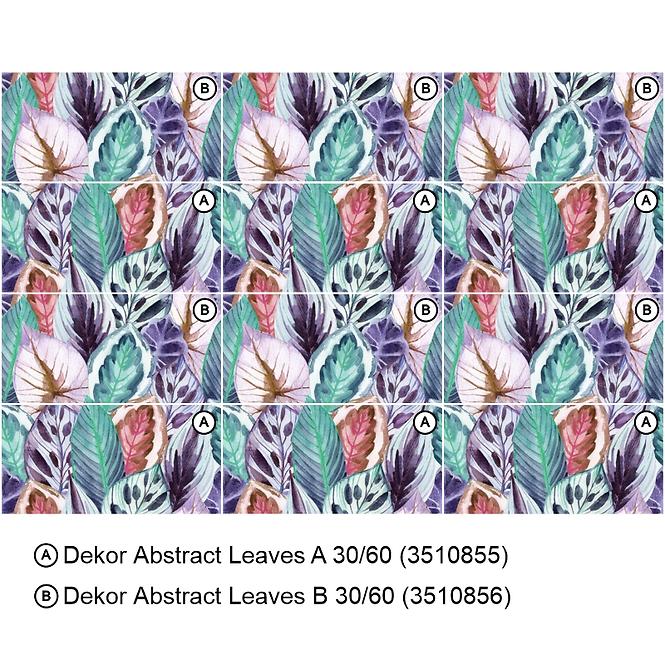 Dekor Abstract Leaves A 30/60