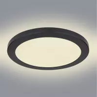 Stropná lampa 12379-24B LED 24W D30 čierna PL1