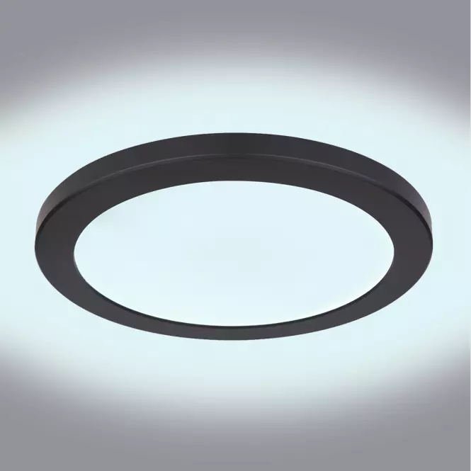 Stropná lampa 12379-24B LED 24W D30 čierna PL1,3