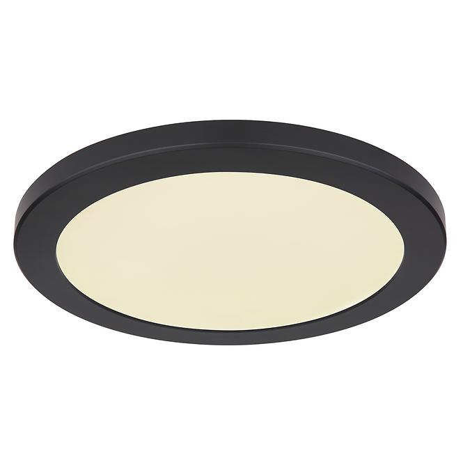 Stropná lampa 12379-24B LED 24W D30 čierna PL1