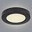 Stropná lampa 12379-6B D12.5 čierna