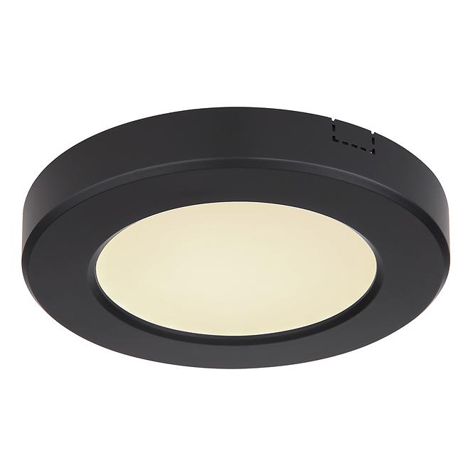 Stropná lampa 12379-6B D12.5 čierna