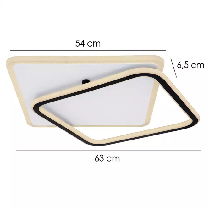Luster LED 48018-55 3000-6000K BI-CZ 63X54