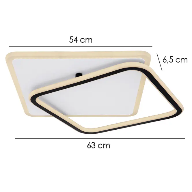 Stropné svietidlo LED 48018-55 3000-6000K BI-CZ 63X54