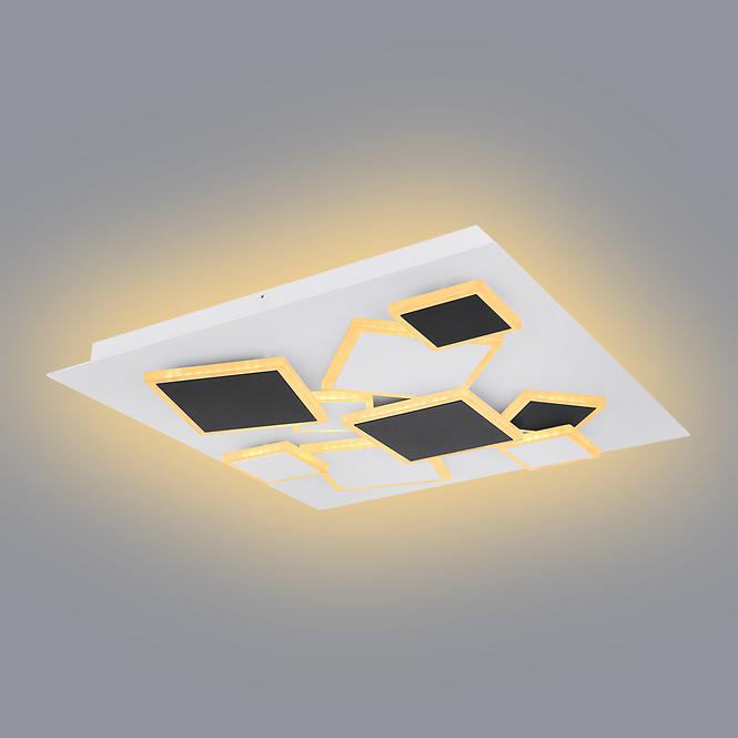 Luster LED 48290-50 CCT 3000-6000K biely/cierny 50X50