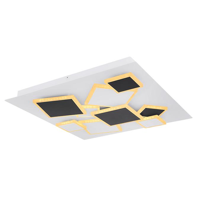 Luster LED 48290-50 CCT 3000-6000K biely/cierny 50X50