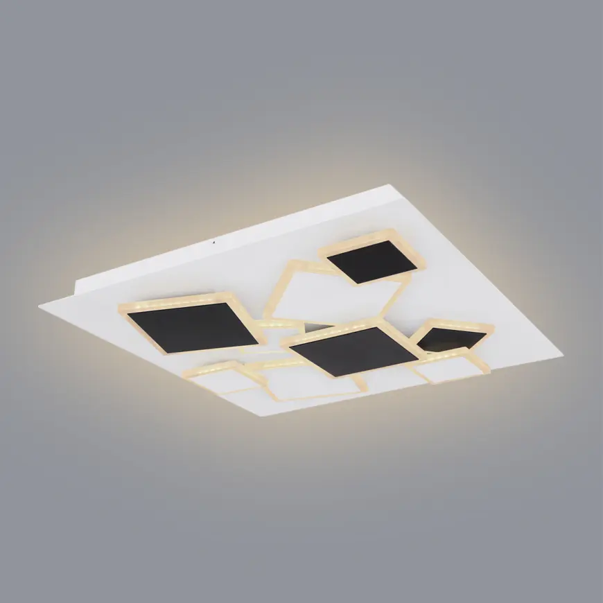 Fotografia produktu: Stropné svietidlo LED 48290-50 CCT 3000-6000K biele/čierne 50x50