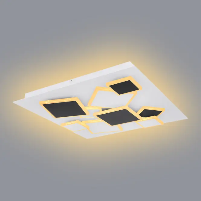 Stropné svietidlo LED 48290-50 CCT 3000-6000K biele/čierne 50x50,2