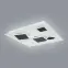 Stropné svietidlo LED 48290-50 CCT 3000-6000K biele/čierne 50x50,3