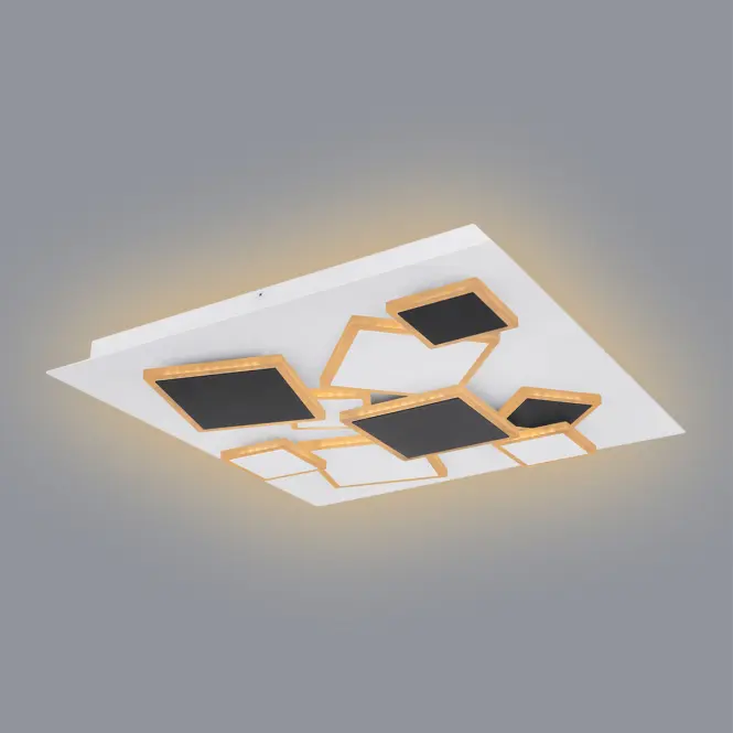 Stropné svietidlo LED 48290-50 CCT 3000-6000K biele/čierne 50x50,4