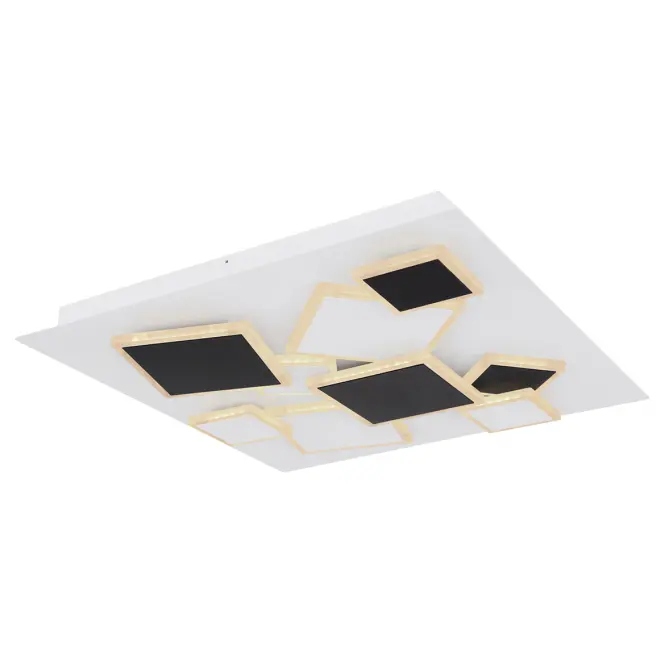 Stropné svietidlo LED 48290-50 CCT 3000-6000K biele/čierne 50x50,5