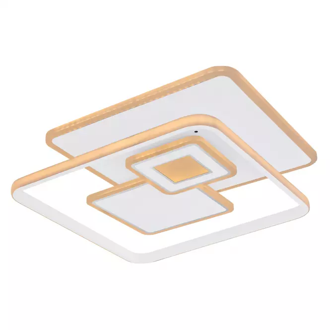 Luster LED 48441-50 CCT 3000-6000K Biela 50X50