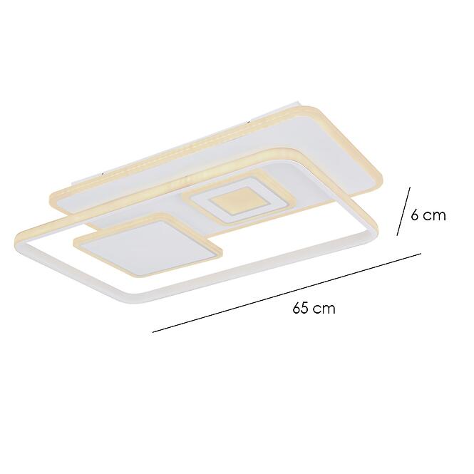 Stropné svietidlo LED 48443-55 CCT 3000-6000K Biela 44X65