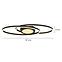 Luster LED 67239-24B 57X23 3000K Čierna,3