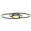 Stropné svietidlo LED 67239-24B 57X23 3000K Čierna,2