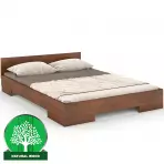Posteľ drevené  buk Skandica Spectrum Nízka 200x200 orech