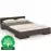 Posteľ drevené  buk Skandica Spectrum Nízka 200x200 Palisander