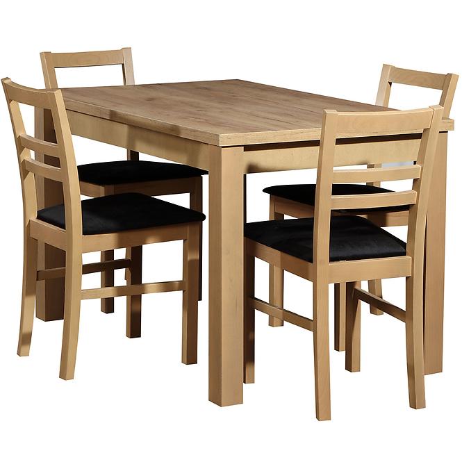 Jedálenský stôl ST30 120x80 dub wotan