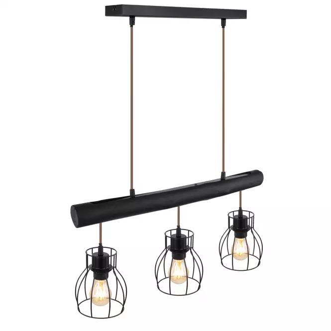 Luster 15326-3NB Čierna LW3,3