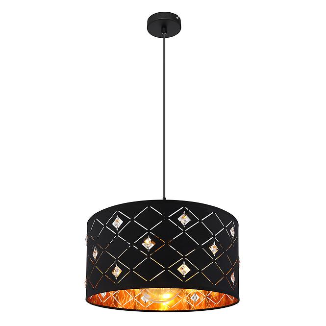 Luster 15448H LW1 čierno-zlatý,2