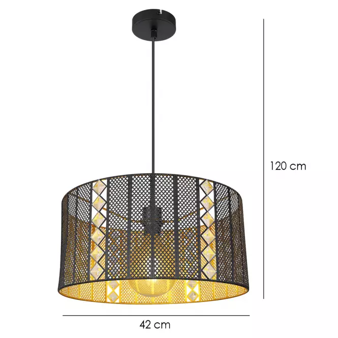 Luster 15450H Black and Gold LW1