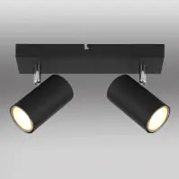 Stropné bodové svietidlo 57910-2B Black LS2
