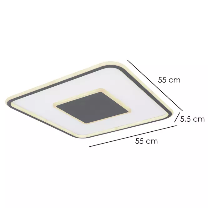 Stropnica LED 48445-46 Antracit + Pilot,4