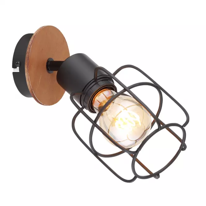 Luster 54037-1 Čierno-hnedá K1