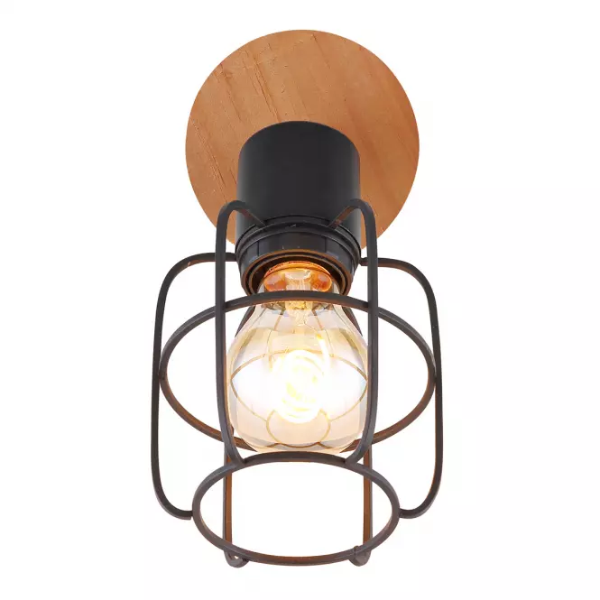 Luster 54037-1 Čierno-hnedá K1