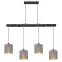 Luster 15584-4H1 Sivo-zlatá LW4,3