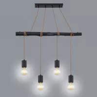 Luster 54030-4HA Čierna LW4
