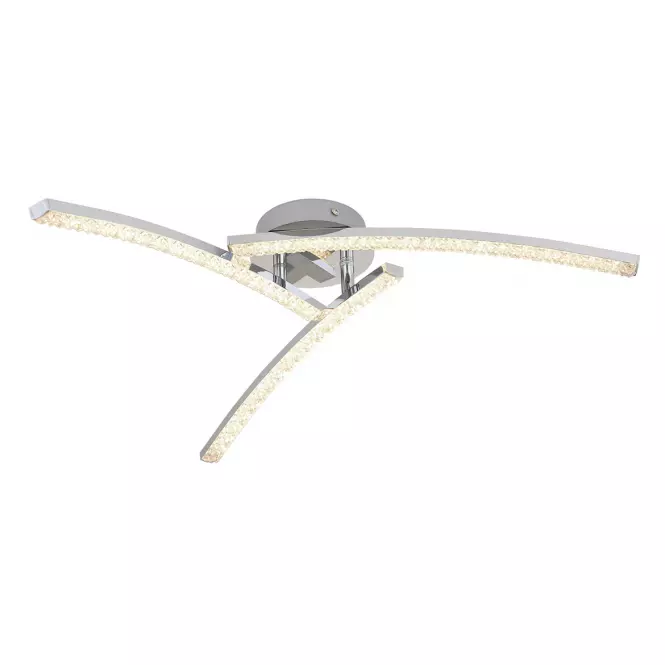 Luster 67169-18IP Strieborná PL3,4