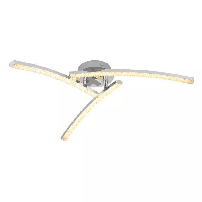 Luster 67169-18IP Strieborná PL3,5