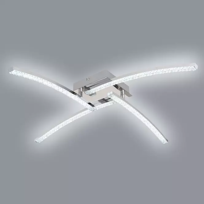 Luster 67169-24IP Strieborná PL4,2