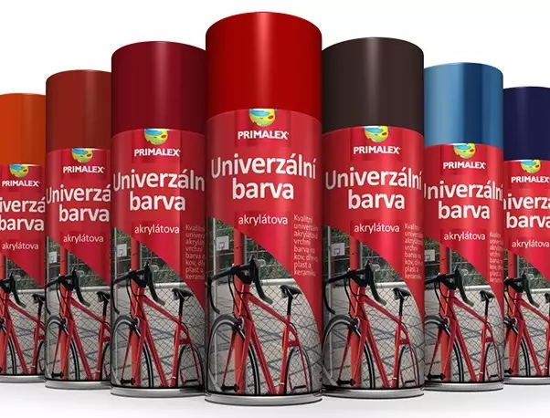 Primalex Sprej RAL 9007 sivý hliník 400 ml