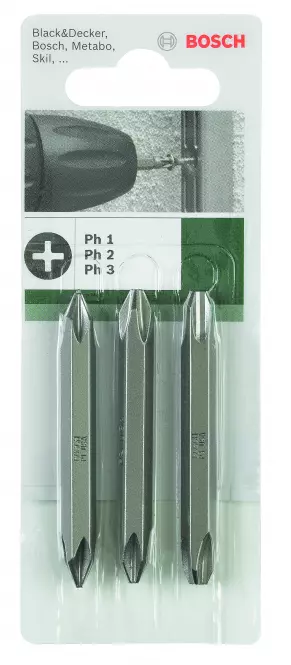 Bosch Sada bitov obojstranná 3pc.,2
