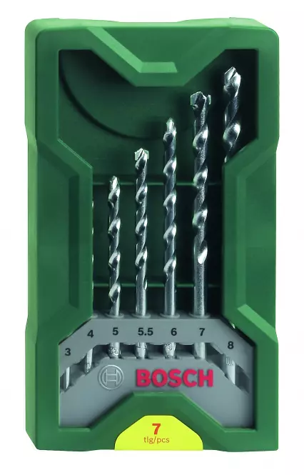 Bosch Sada vrtákov 7 ks Mini X-Line,2