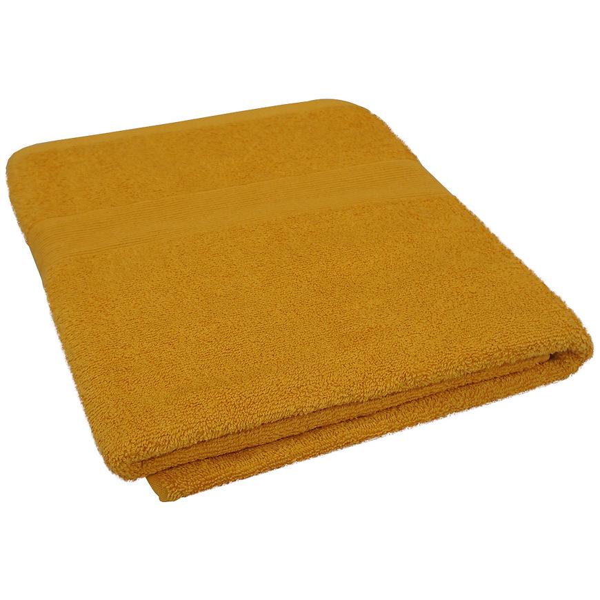 Uterák frotte 50x100 horčica 520 GSM