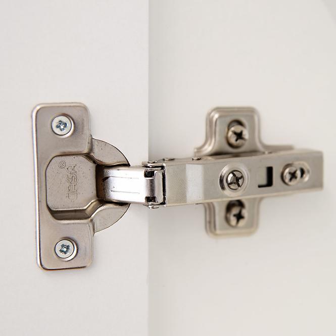 Kuchynská skrinka Adele D40sł 2133 Pl 2fr Biely hrášok/B,4